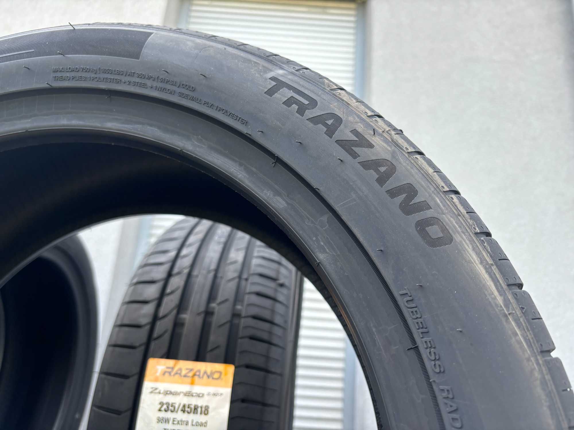 Letnia 235/45R18 Trazano ZuperEco 98W XL C,B,72db Prosto z fabryki! gw