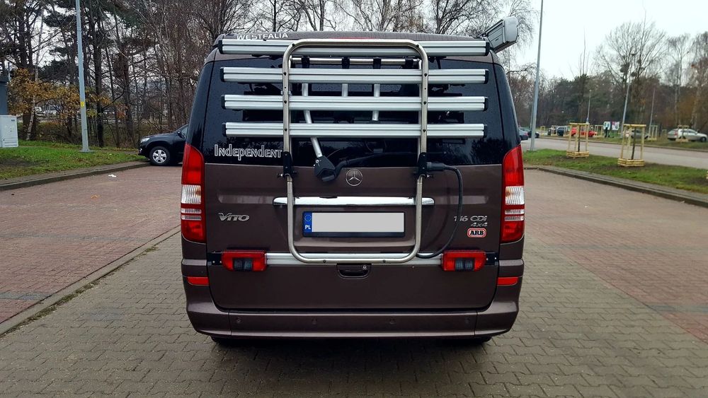 Bagażnik na rowery do Vito,Viano 639,WESTFALIA,MARCO POLO 2003-1014