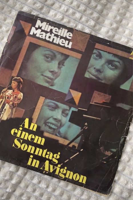 Płyta winylowa Mireille Mathieu „ An einem Sonntag in Avignion”