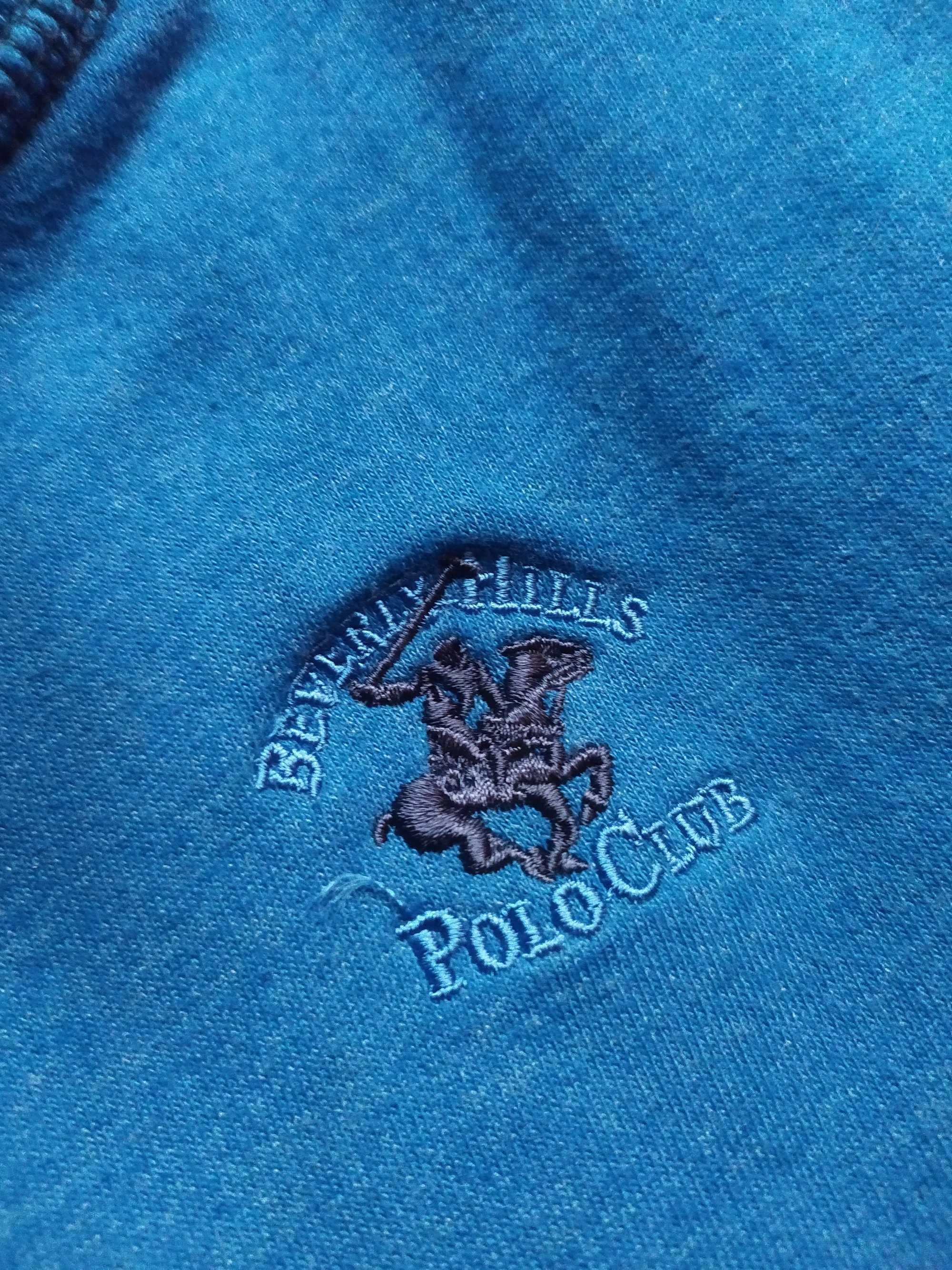 Bluza męska Beverly Hills Polo Club S niebieska