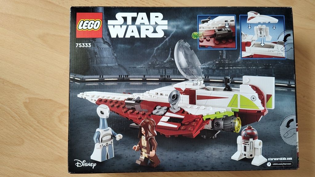 LEGO Star Wars 75333 Myśliwiec Jedi Obi-Wana Kenobiego