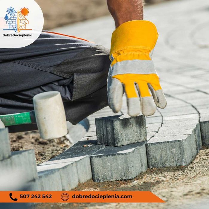 Zlecę wykonanie kostki brukowej ok 800m2