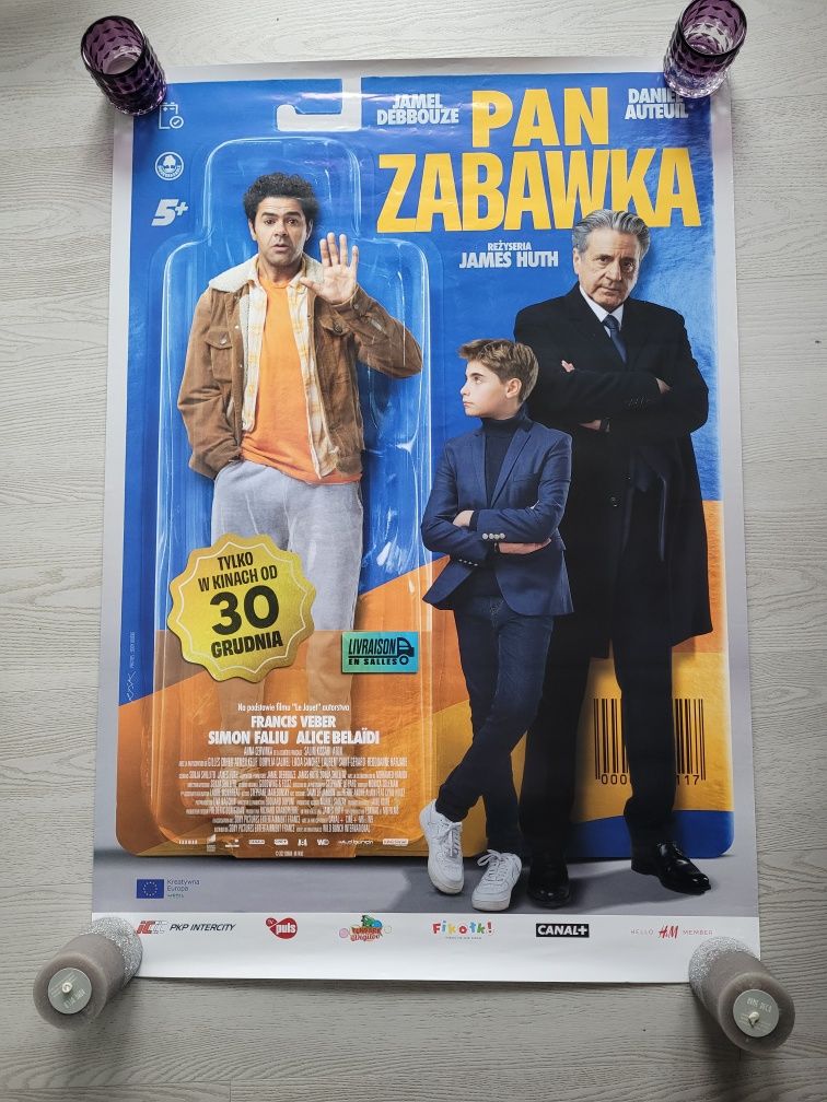 Plakat kinowy z filmu Pan zabawka