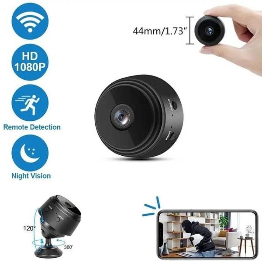 Мини-камера с ночным видением IP Wi-Fi