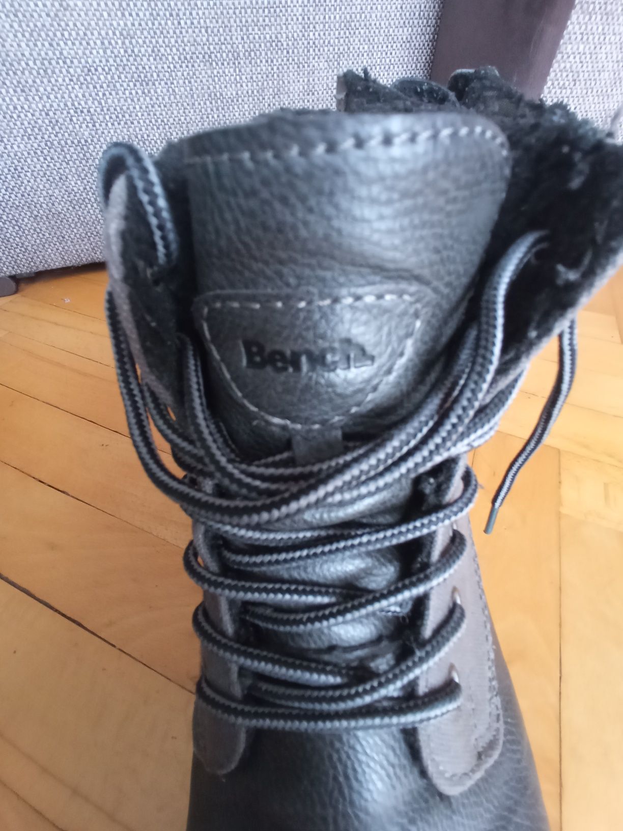 Buty zimowe męskie Bench, trapery, rozmiar 43, wyprzedaż