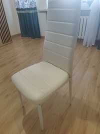 Krzesło białe  do salonu