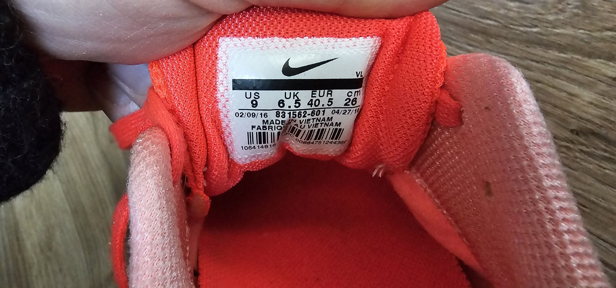 Nike Zoom Winflo 3 damskie buty sportowe rozmiar 40,5 wkładka 26cm