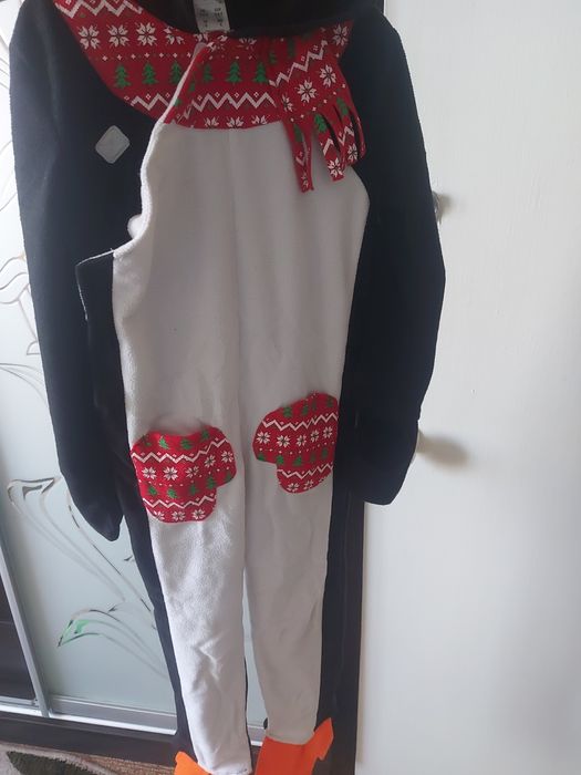 Костюм пінгвіна на свято, тепла піжама