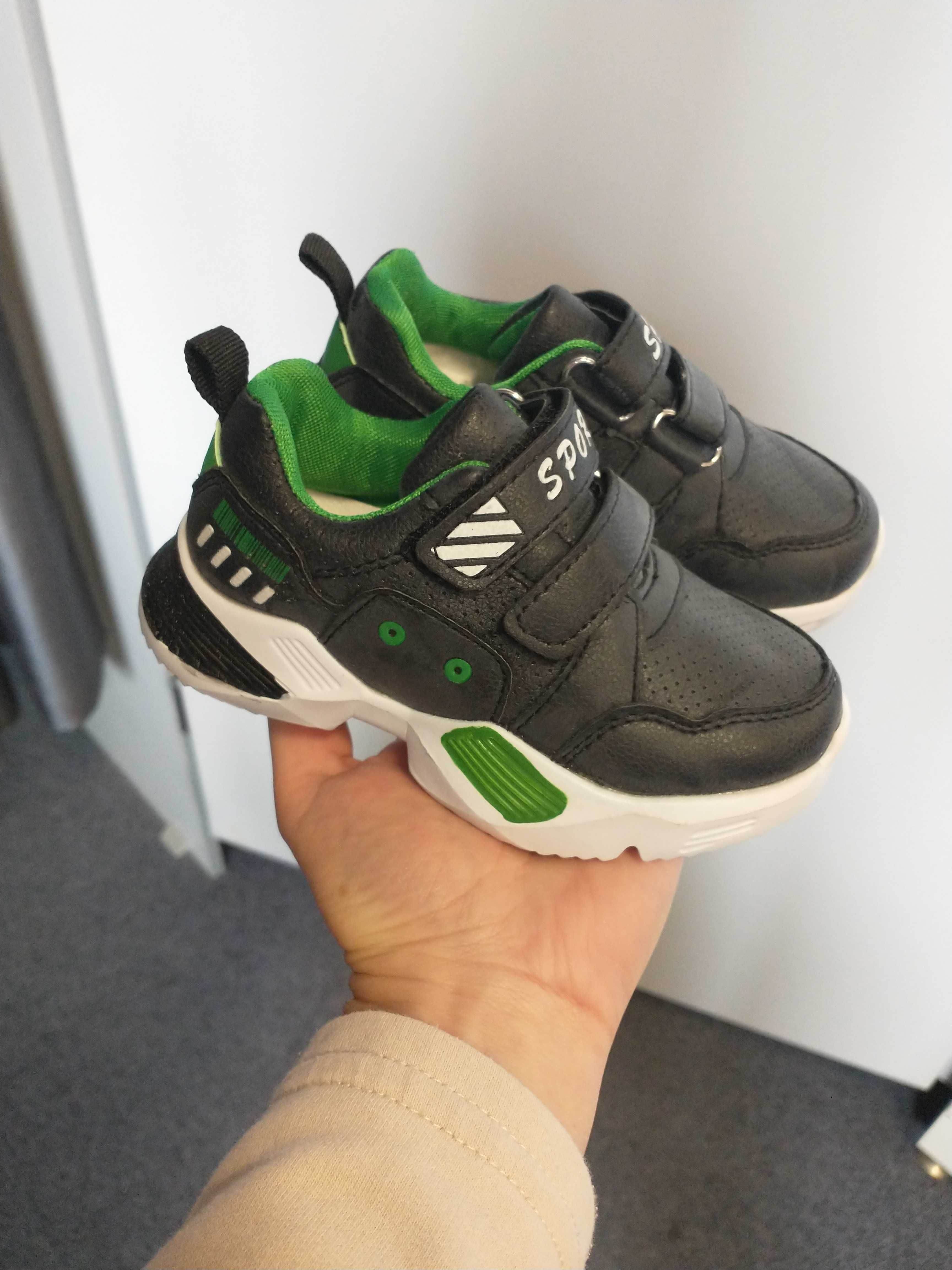 R. 28 buty sportowe chłopięce adidasy dla chłopca na rzepy nowe