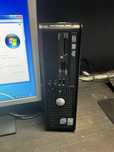 Komputer z monitorem Dell Optiplex Core2Duo 3GHz 6GB ram 256GB dysk W7