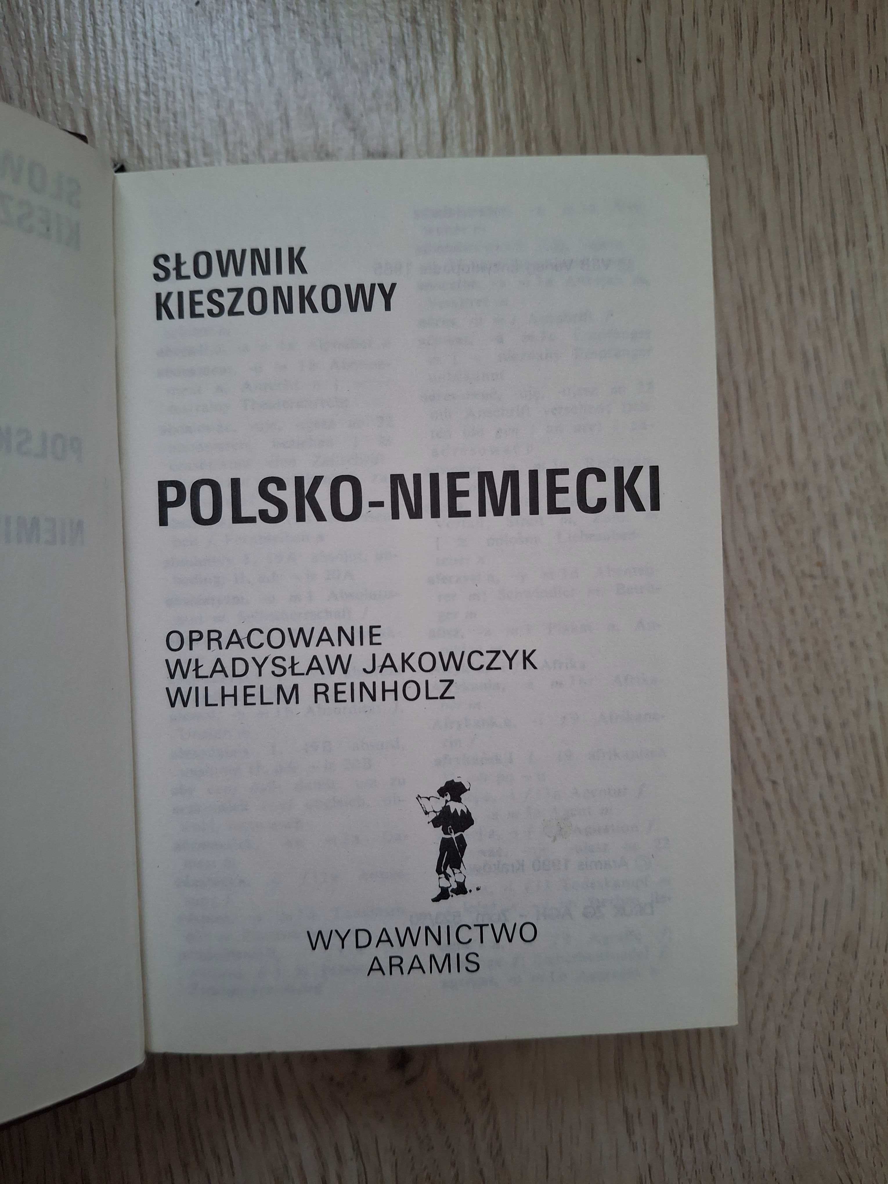 Słownik polsko-niemiecki niemiecko-polski 1985 PRL