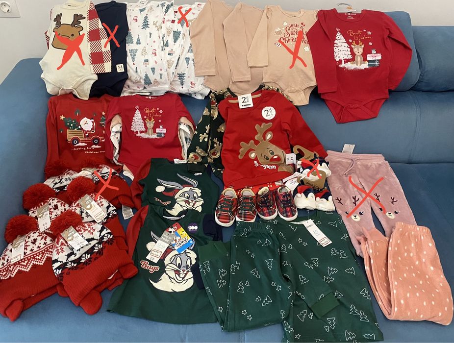Різдвяний одяг для дітей фірма Pepco від 0 до 15 років