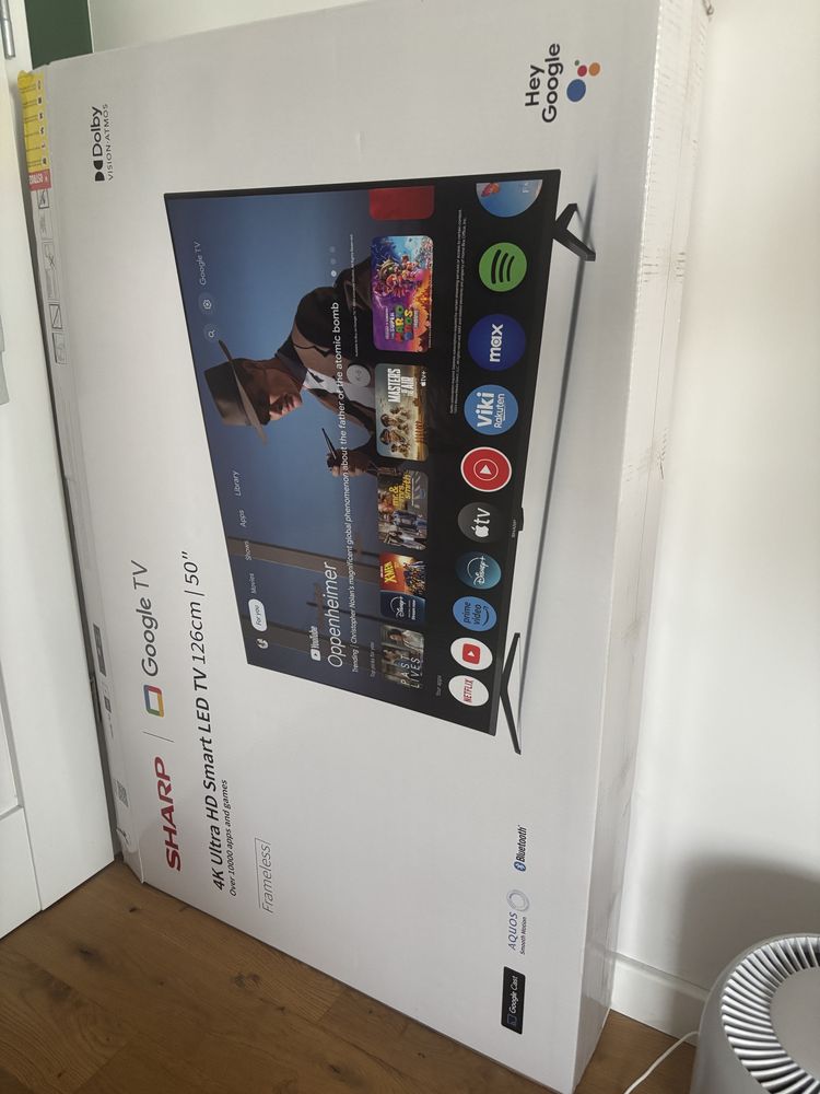 Telewizor Sharp 52” Smart TV jak nowy!