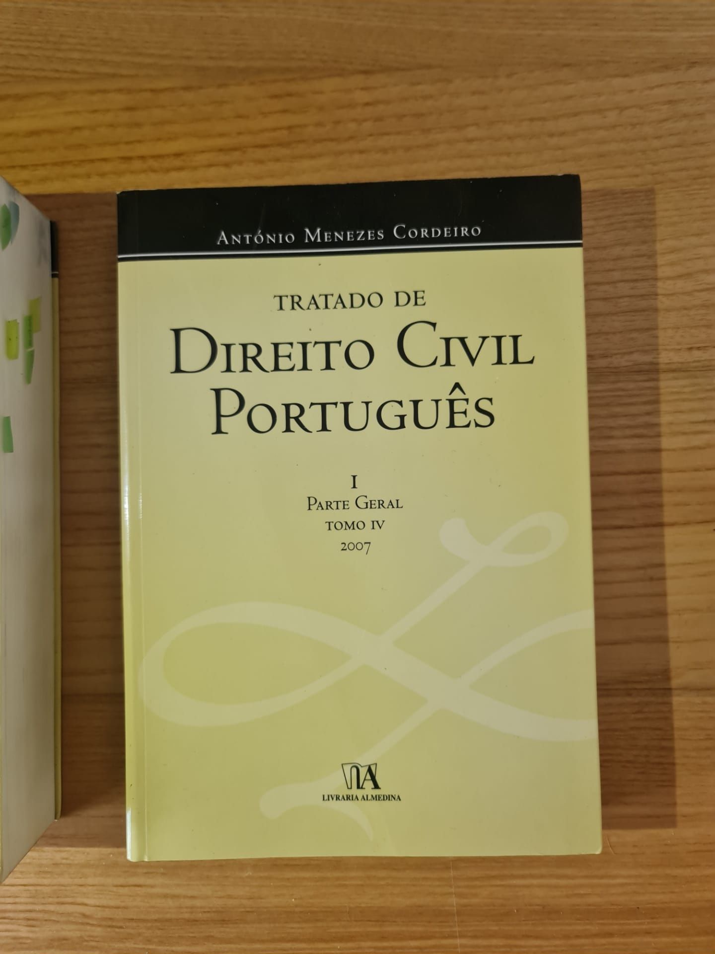 Tratado de Direito Civil - António Menezes Cordeiro - Tomo I, III, IV