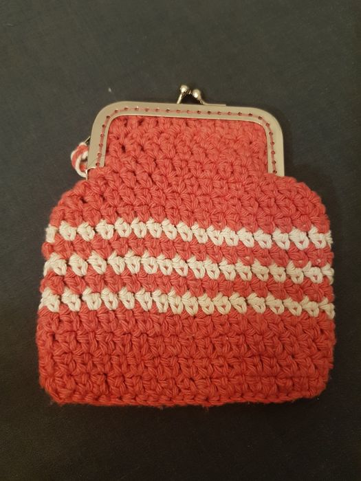 Porta moedas em crochê