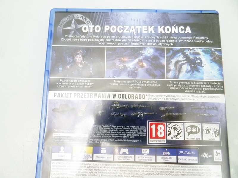 Gra na PS4: Wasteland 3 Day One Edition / Eko Komis