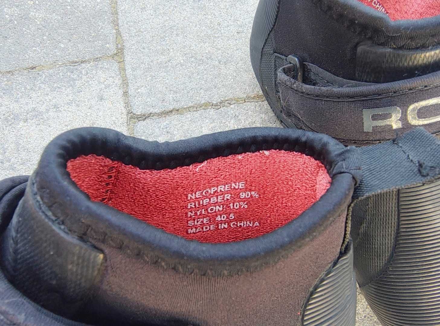 Buty neoprenowe ROOSTER rozmiar 40,5 – używane optimist