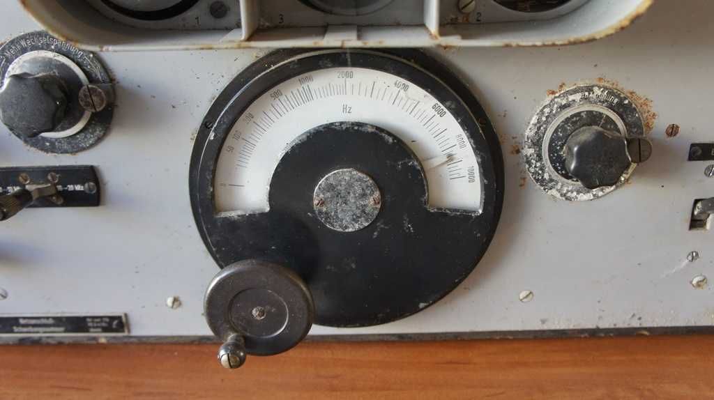 Radiostacja Siemens netzanschluss schwebungssummer 1940 UNIKAT