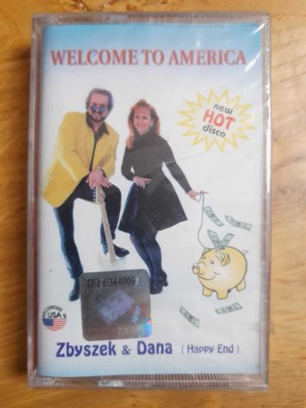 Zbyszek & Dana - Welcome to America --kaseta nowa!
