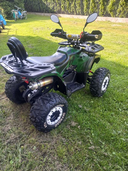 Quad 125 poj duża rama stan idalny hak