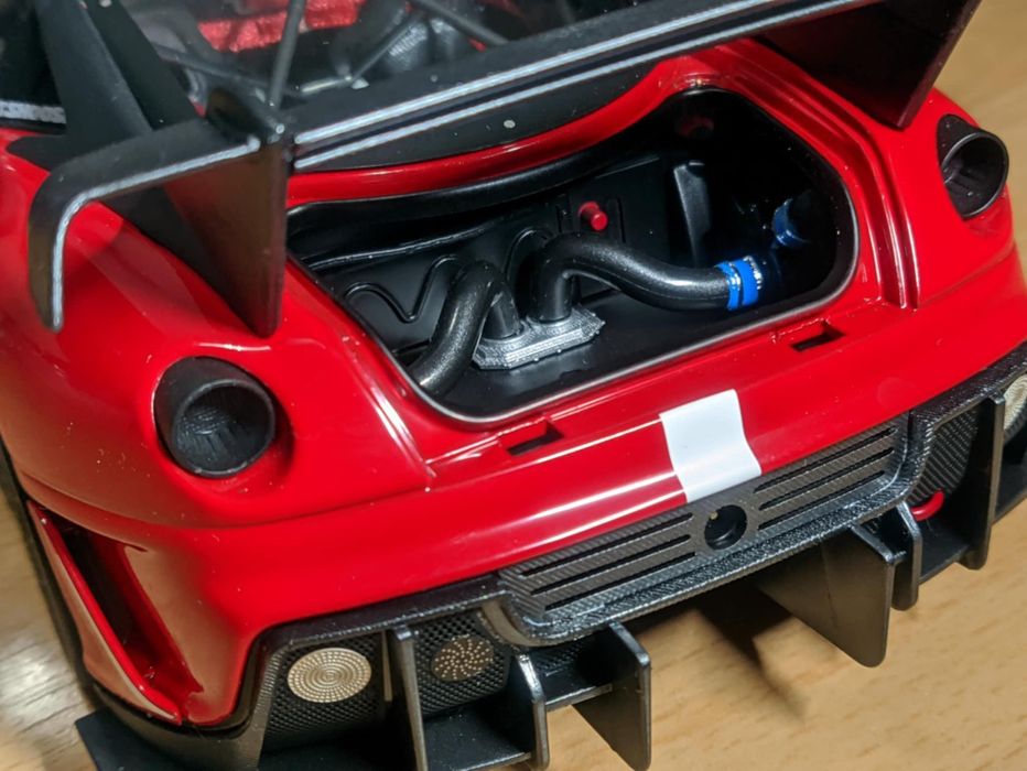 Ferrari 599xx Evo Hot Wheels Elite 1/18