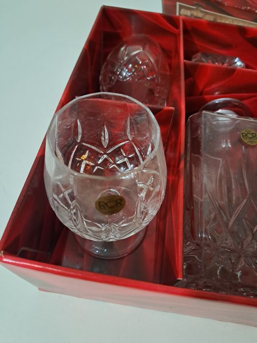 Conjunto whisky em cristal