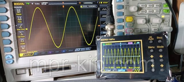 ZEEWEII DSO154Pro (18MHz; 400 В; 40Ms/s) з генератором сигнала