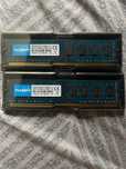 ОЗУ 8GB 2 плашки DDr3 1600MHz