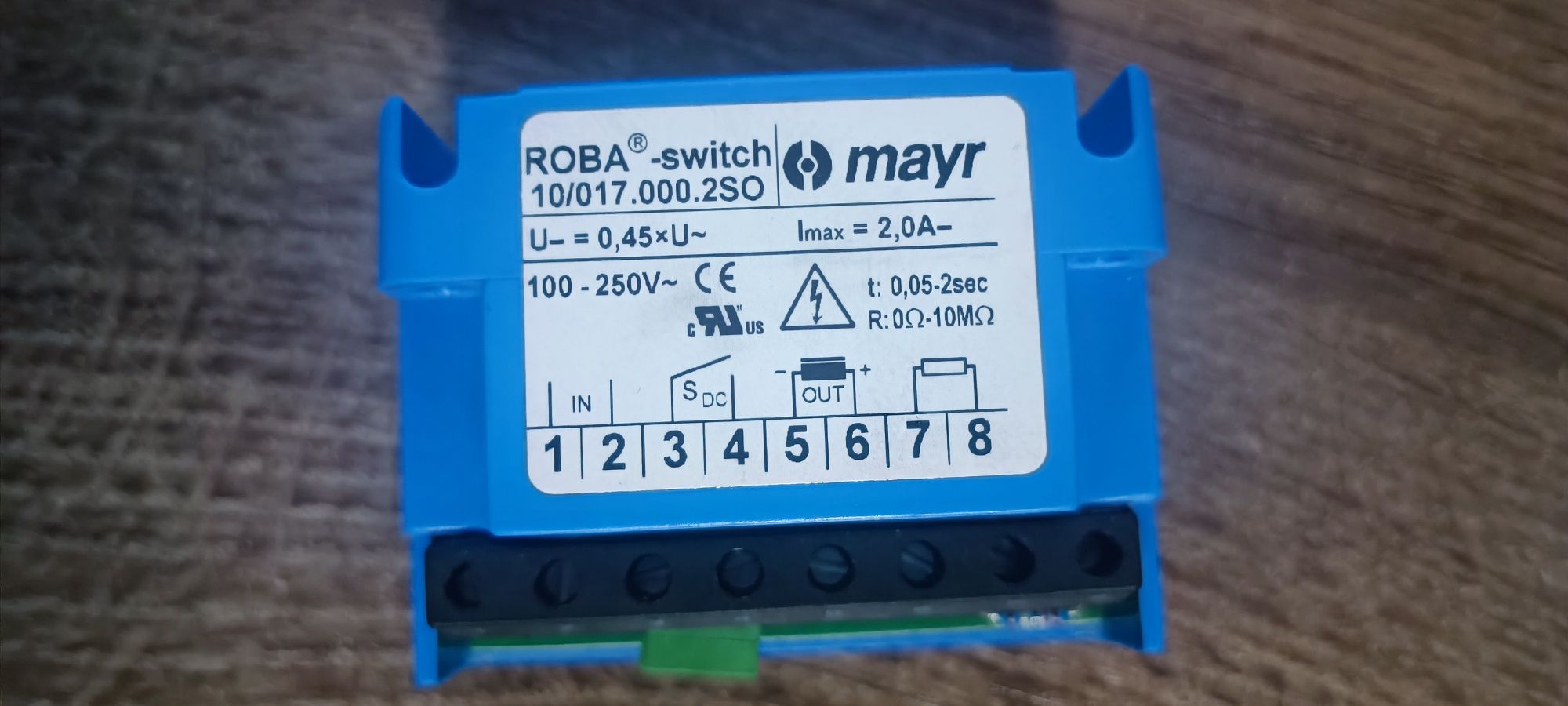 Выпрямитель тока ROBA-switch Mayr 10/017.000.2 2.0A