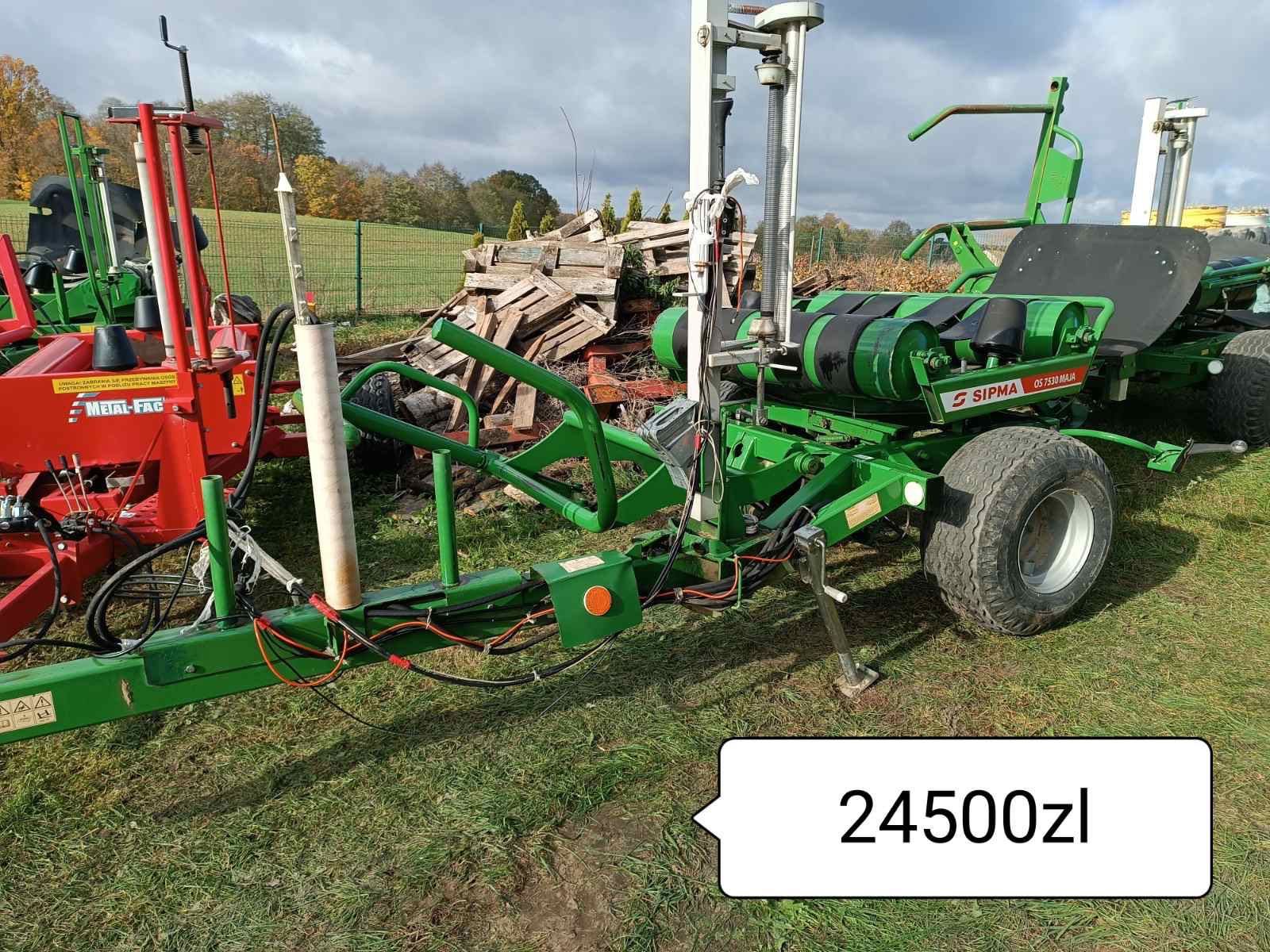 Owijarka samozaladowcza metal fach z-577 mchale 991 pronar