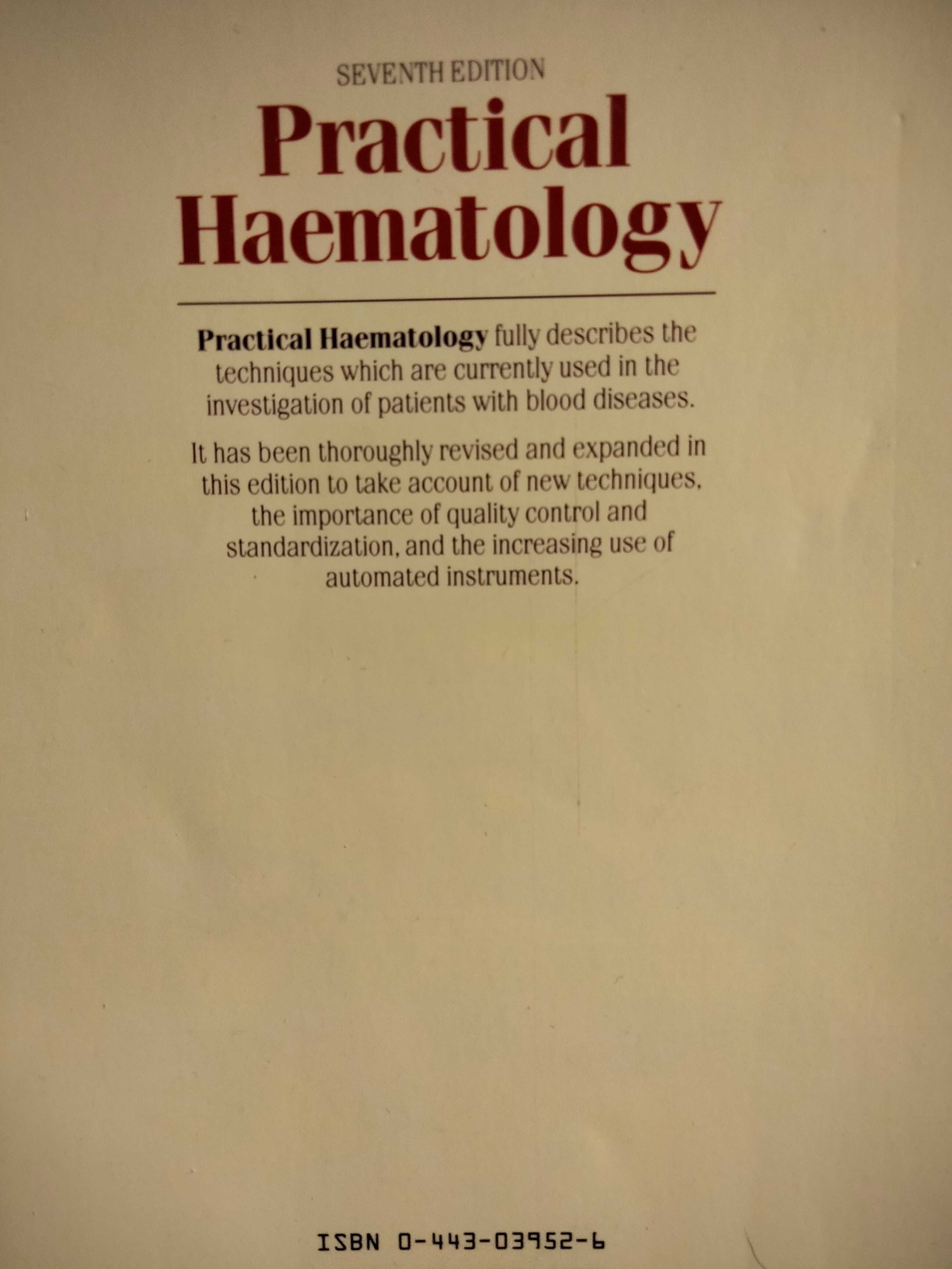 Livro Medicina Practical Haematology