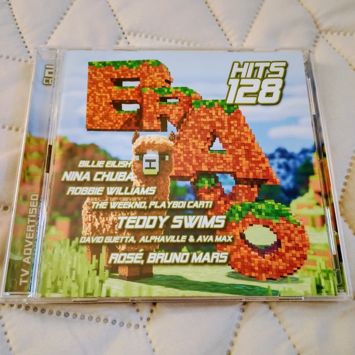 CD duplo Bravo Hits 128 - inverno de 2025