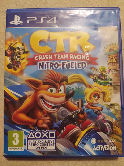 Gra CTR Crash Team Racing Nitro Fueled PS4 Playstation 4