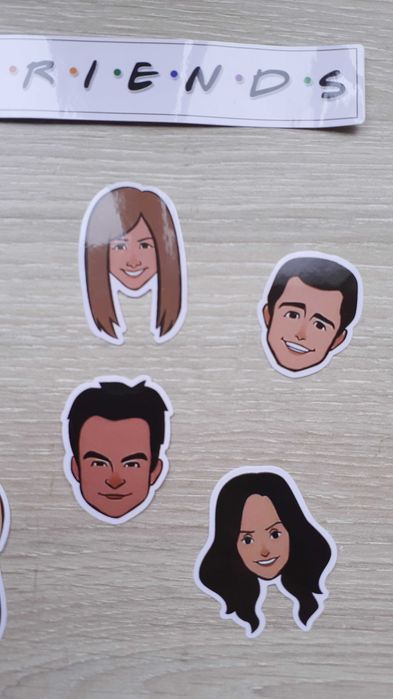 Stickers Friends autocolantes