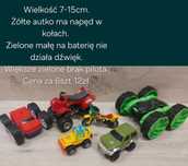 Zestaw samochody auta 6szt