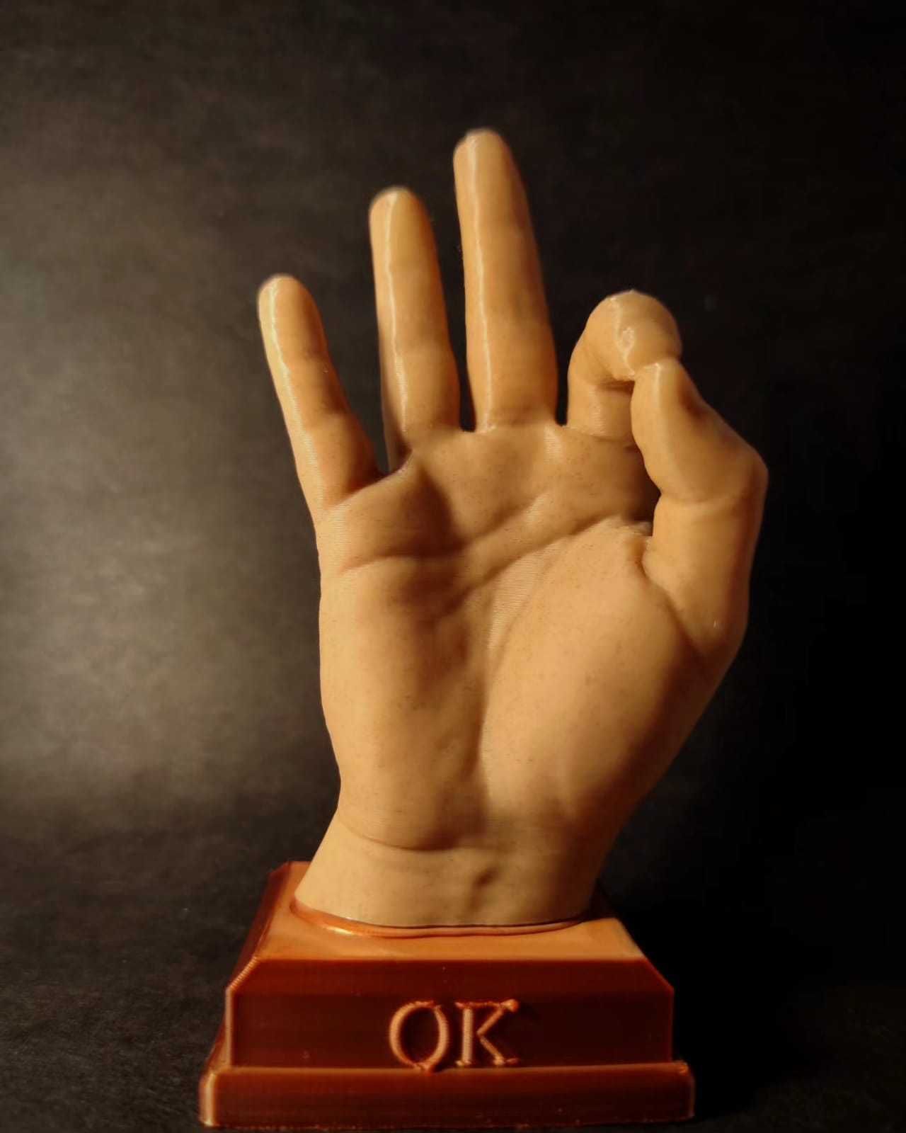 Mão Okay - OK Hand Signal - 3D Print