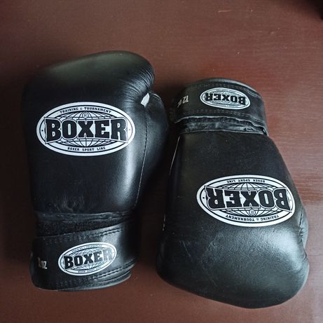 Боксерські шкіряні рукавиці / Боксерские кожаные перчатки