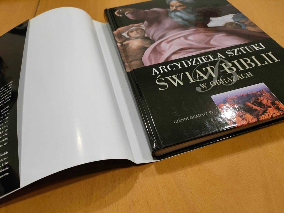 Arcydzieła sztuki.  Świat Biblii w obrazach. Gianni Guadalupi. OKAZJA