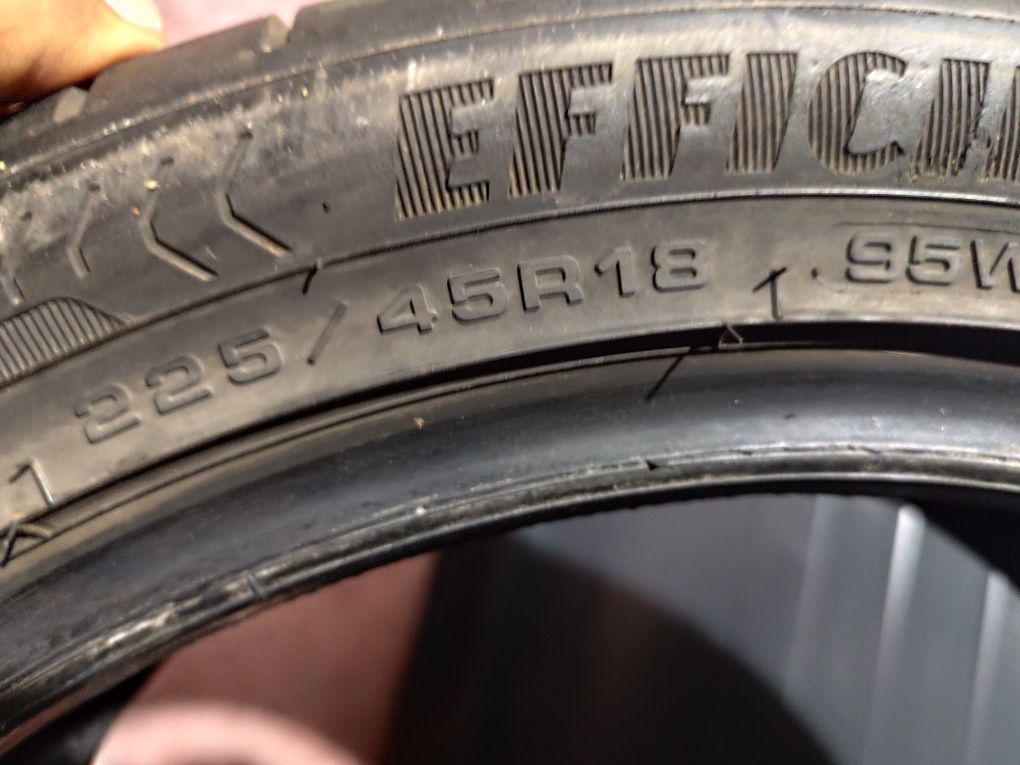 Pneus 225/45r18 Goodyear EfficientGrip Performance 75% piso