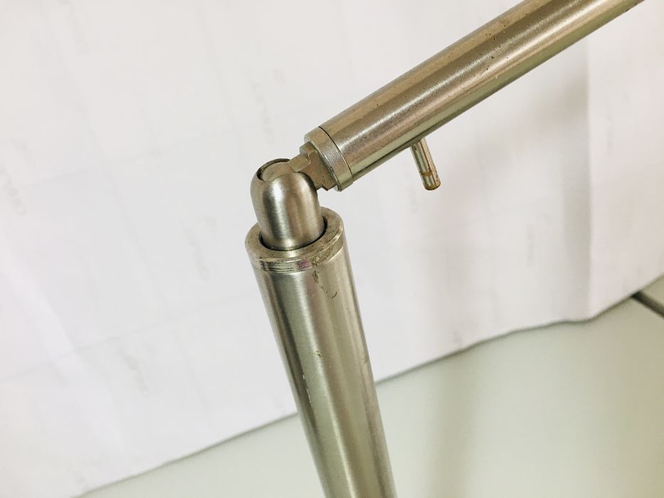 Candeeiro secretaria em inox (regulavel)