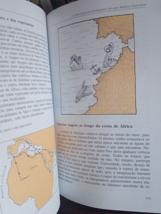 Livro Os DESCOBRIMENTOS Portugueses (Volume 1)