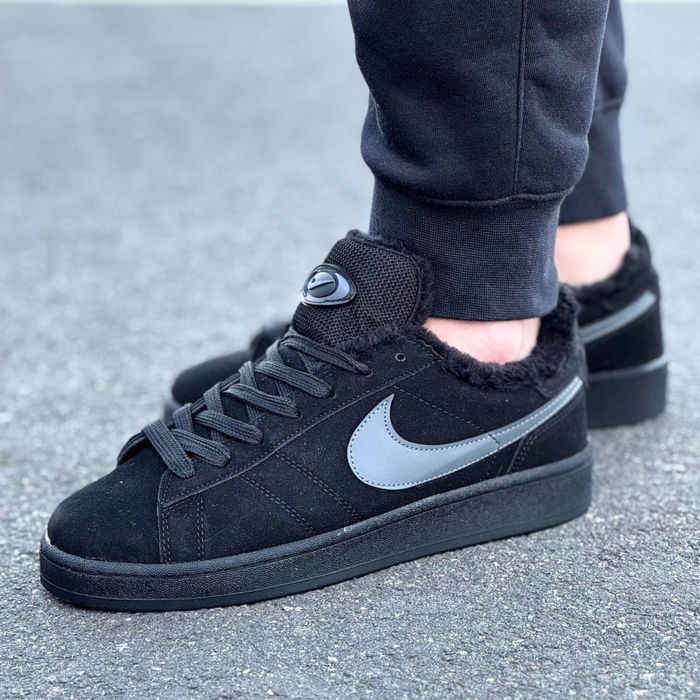 Чоловічі зимові кросівки на хутрі Nike (розміри 40-44)