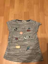 t shirt szary H&m nowy