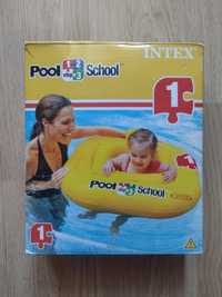 Ponton do nauki pływania dla dziecka Pool School poziom 1 Intex