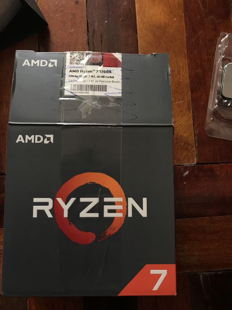 Ryzen 7 1700x 3,4ghz max3,8ghz ddr4