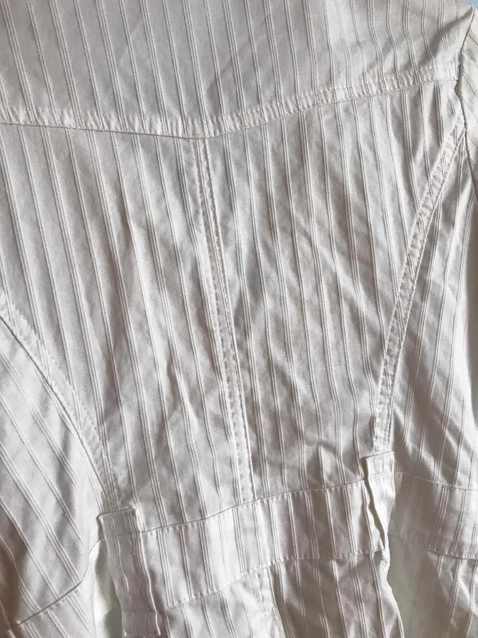 Żakiet biały ecru okrycie wierzchnie rozmiar 36 S