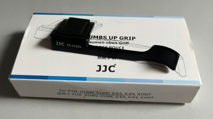JJC Metal Thumb grip dla fujifilm X100V, X100F, X-E3, X-E4, X100T