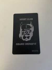 Клубная карта на год в спорт зал GRAND CROSSFIT