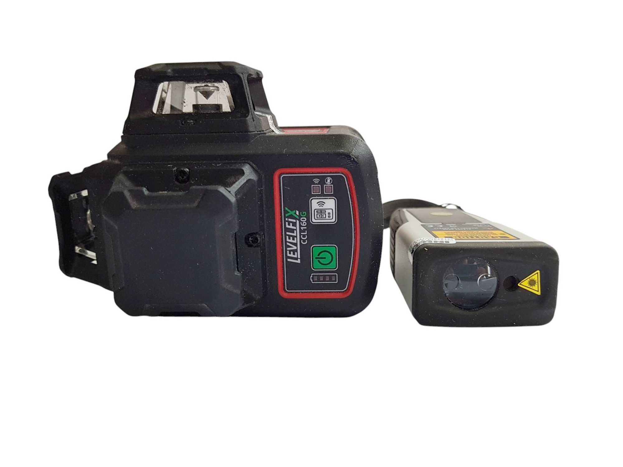 Zestaw laser Levelfix CCL160G, dalmierz Levelfix AM60