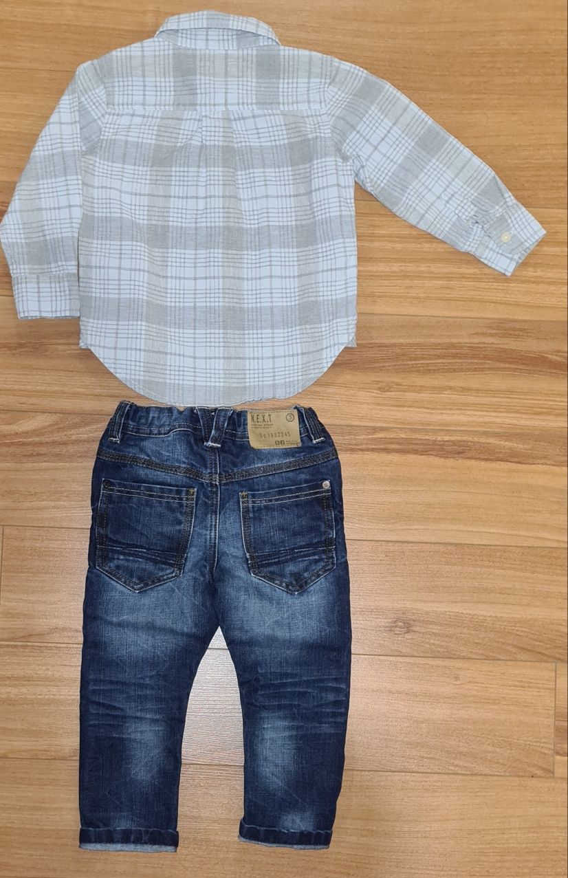 Camisa baby gap + calças next uk 2 anos NOVO